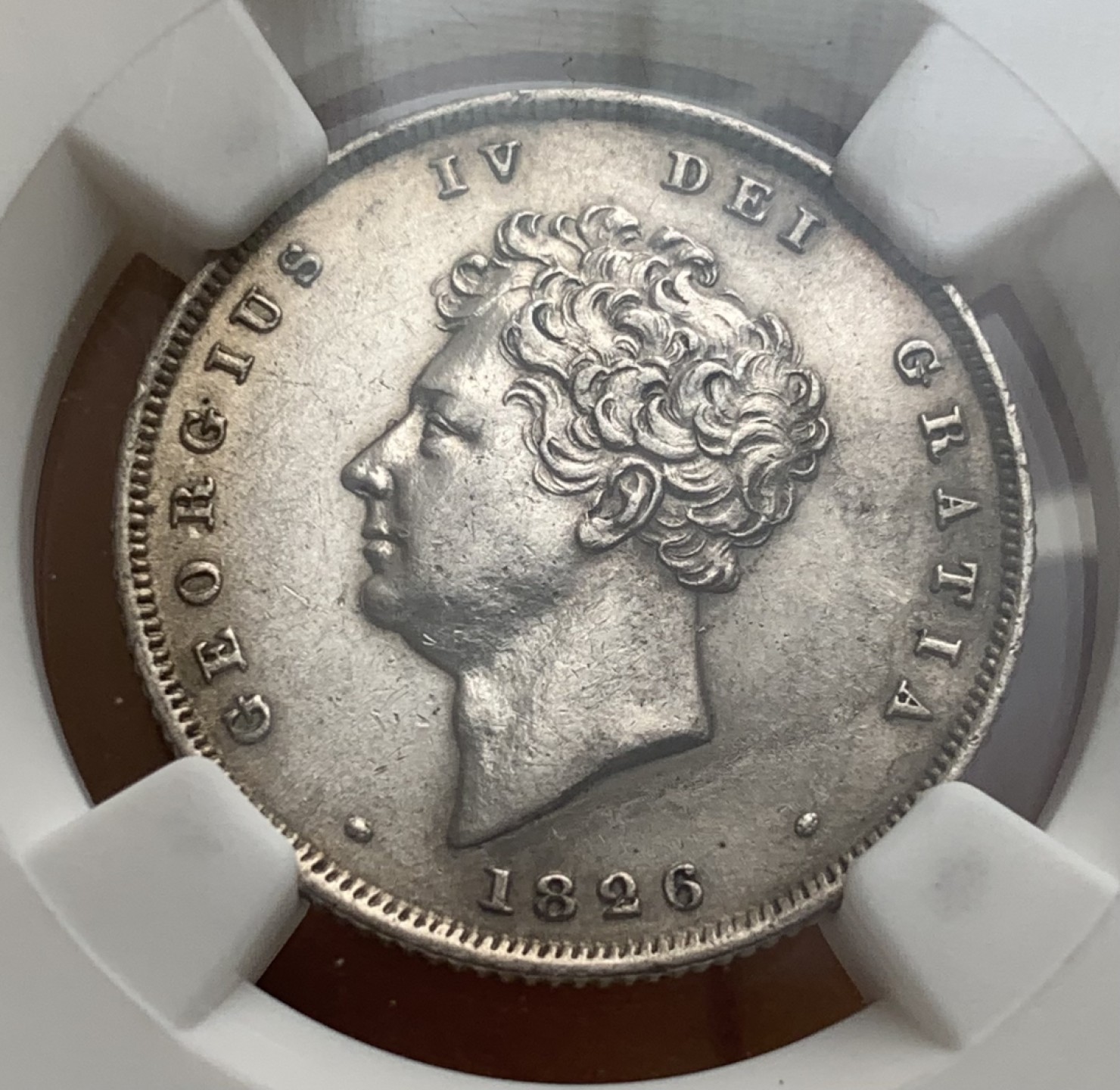 瓶子🏺第87期拍卖会 1826年英国乔治四世先令  UNCD