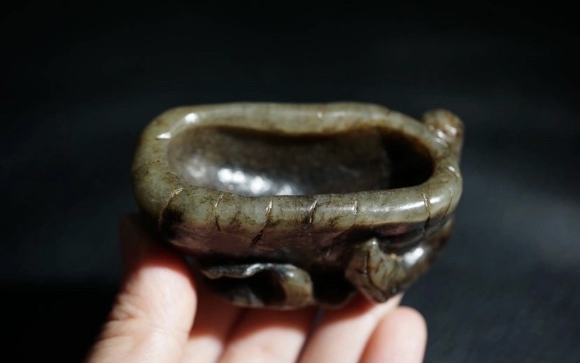 ｜冷门出品｜精选专拍·第叁拾陆场· 苏工老和田玉莲花水盂文房摆件