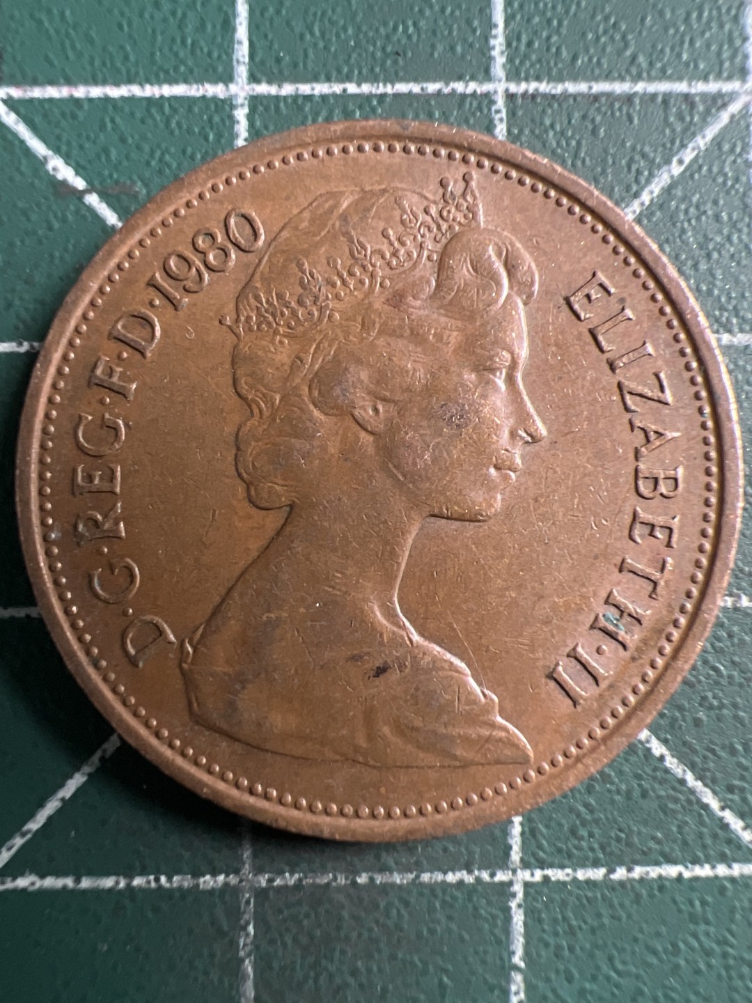 泡泡堂第281期  世界硬币 （无押金，捡漏，全场20包邮，偏远地区除外，接收代拍业务） 英国2便士