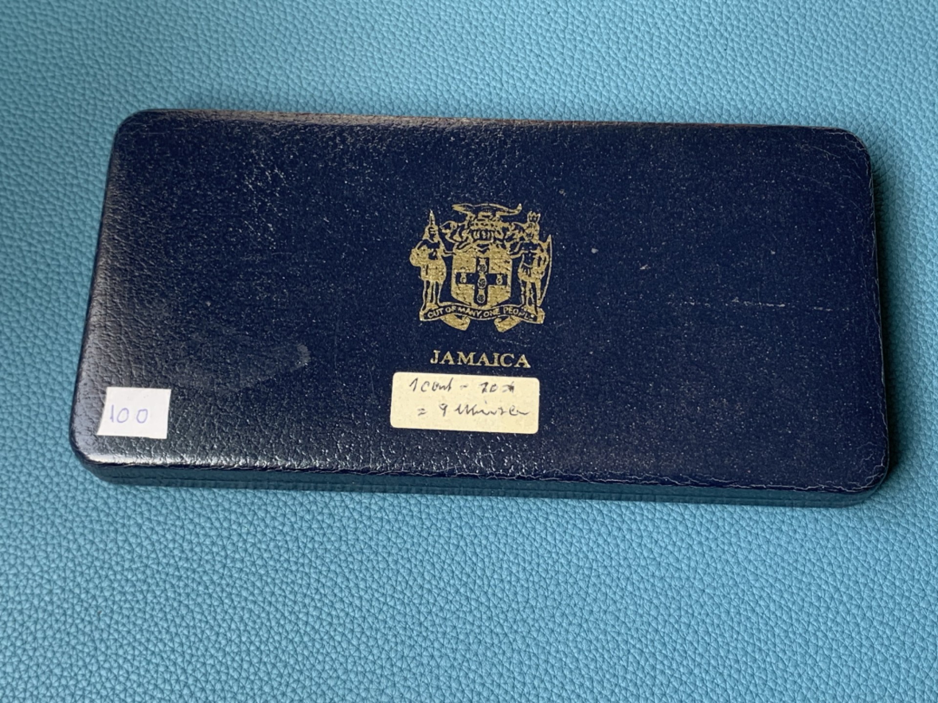 《竞宝斋》第154场-周日，周一，周四 3场 (全场包邮) 牙买加 1978年 九枚套精制币 其中最大两枚都是银币