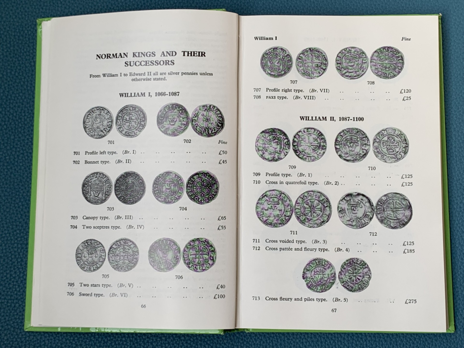 《竞宝斋》第154场-周日，周一，周四 3场 (全场包邮) 英国Seaby《英格兰钱币》，1974年版，Spink目录前身，全新品相，文献级古董目录，本身即收藏品
