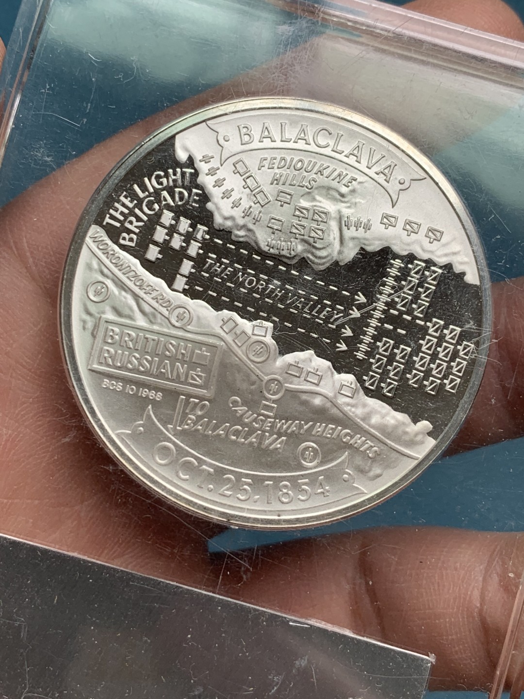 《竞宝斋》第154场-周日，周一，周四 3场 (全场包邮) 美国纯银40克大银章 轻骑兵冲锋