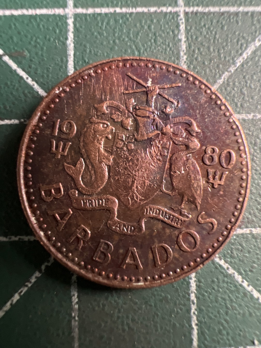 泡泡堂第281期  世界硬币 （无押金，捡漏，全场20包邮，偏远地区除外，接收代拍业务） 巴巴多斯一分