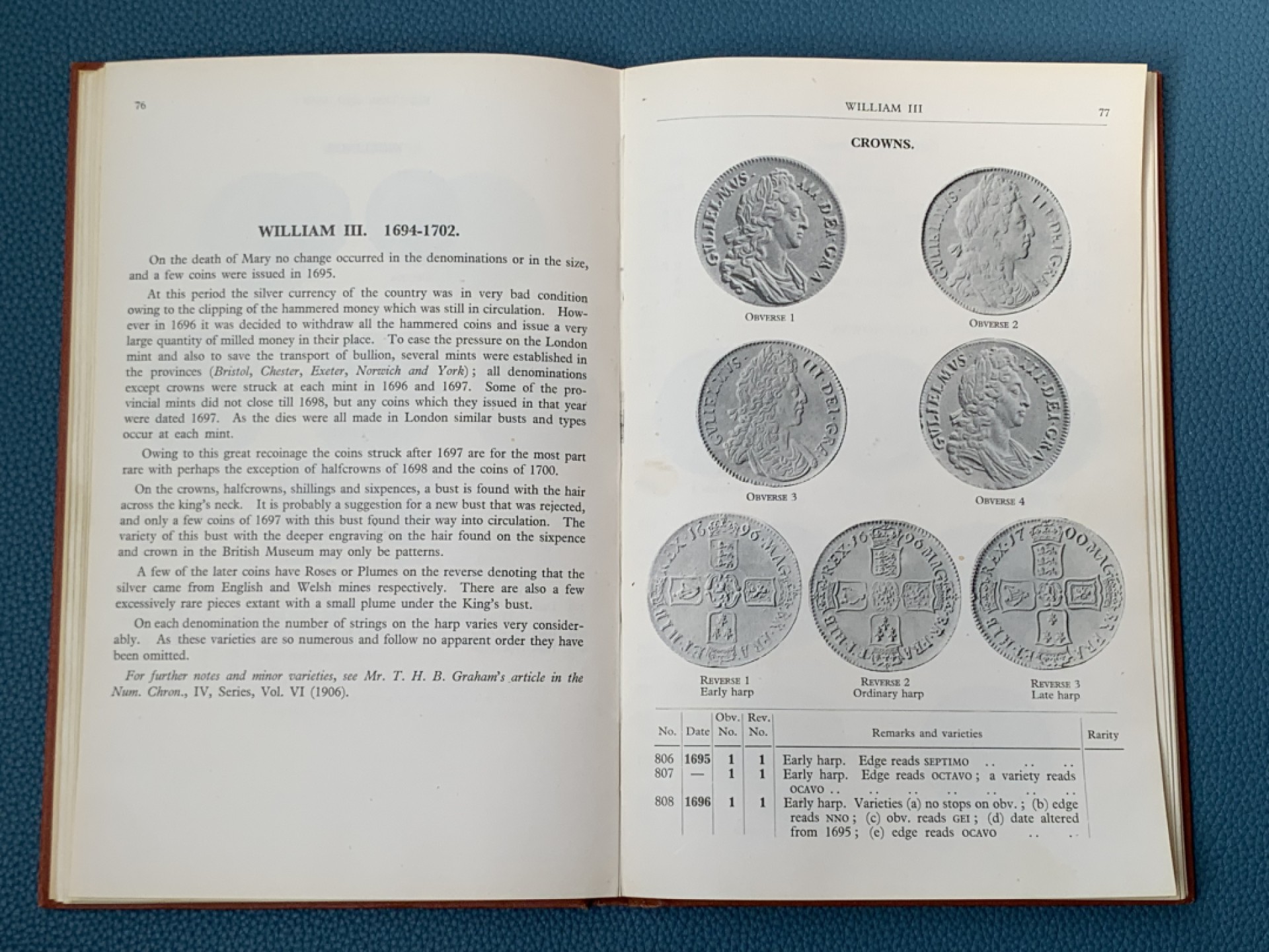 《竞宝斋》第154场-周日，周一，周四 3场 (全场包邮) Spink《英国机制币目录》，1950年版，品相好文献级古董目录，本身即收藏品