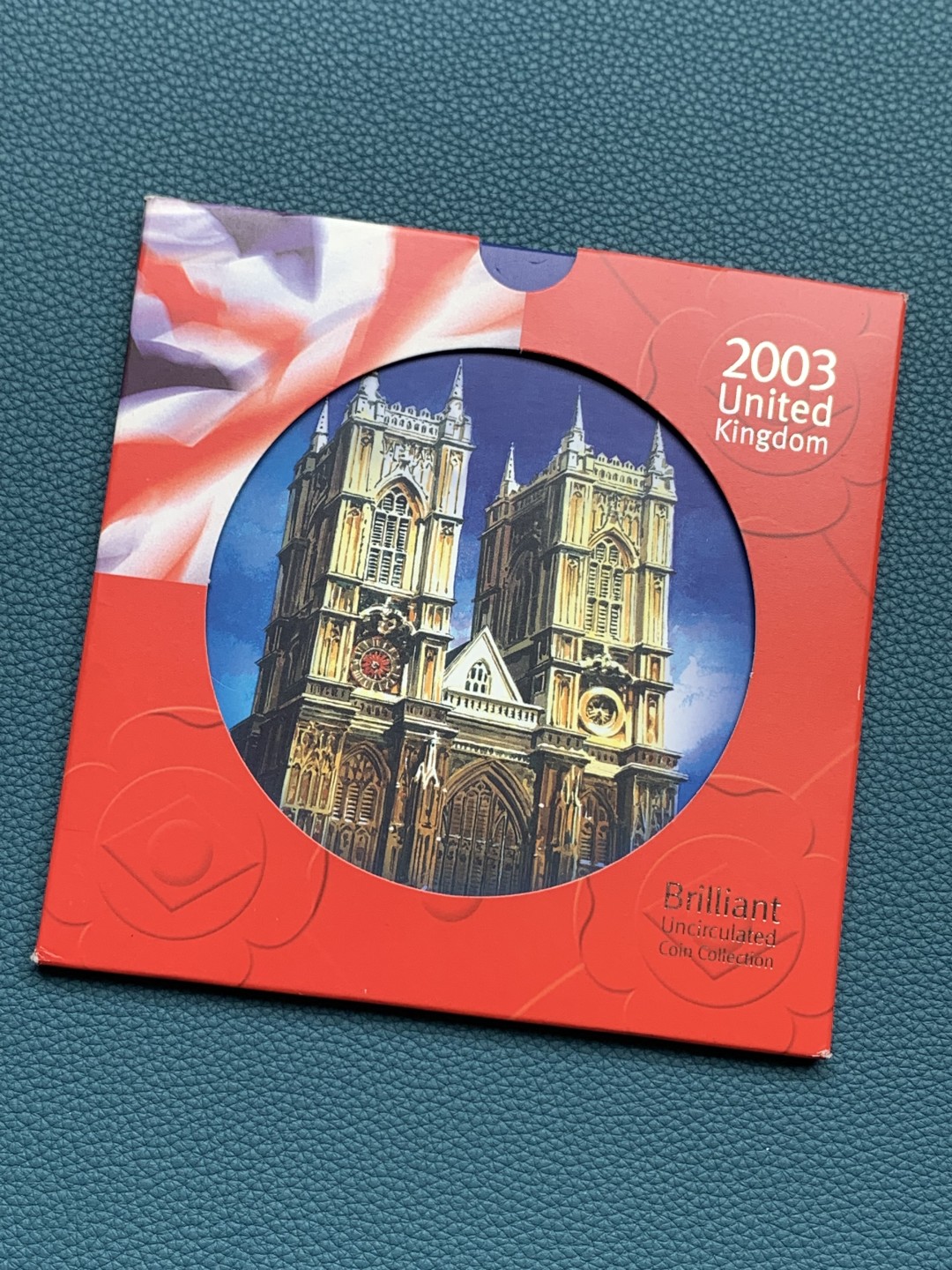 《竞宝斋》第154场-周日，周一，周四 3场 (全场包邮) 英国2003年  十枚套 两枚最大的时候2镑 稀少年份