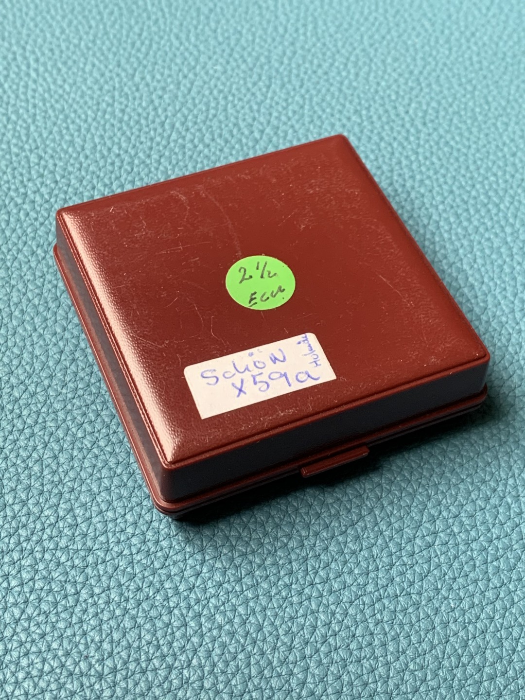 《竞宝斋》第154场-周日，周一，周四 3场 (全场包邮) 荷兰1994年 2 1/2ECU大银币 红盒子证书