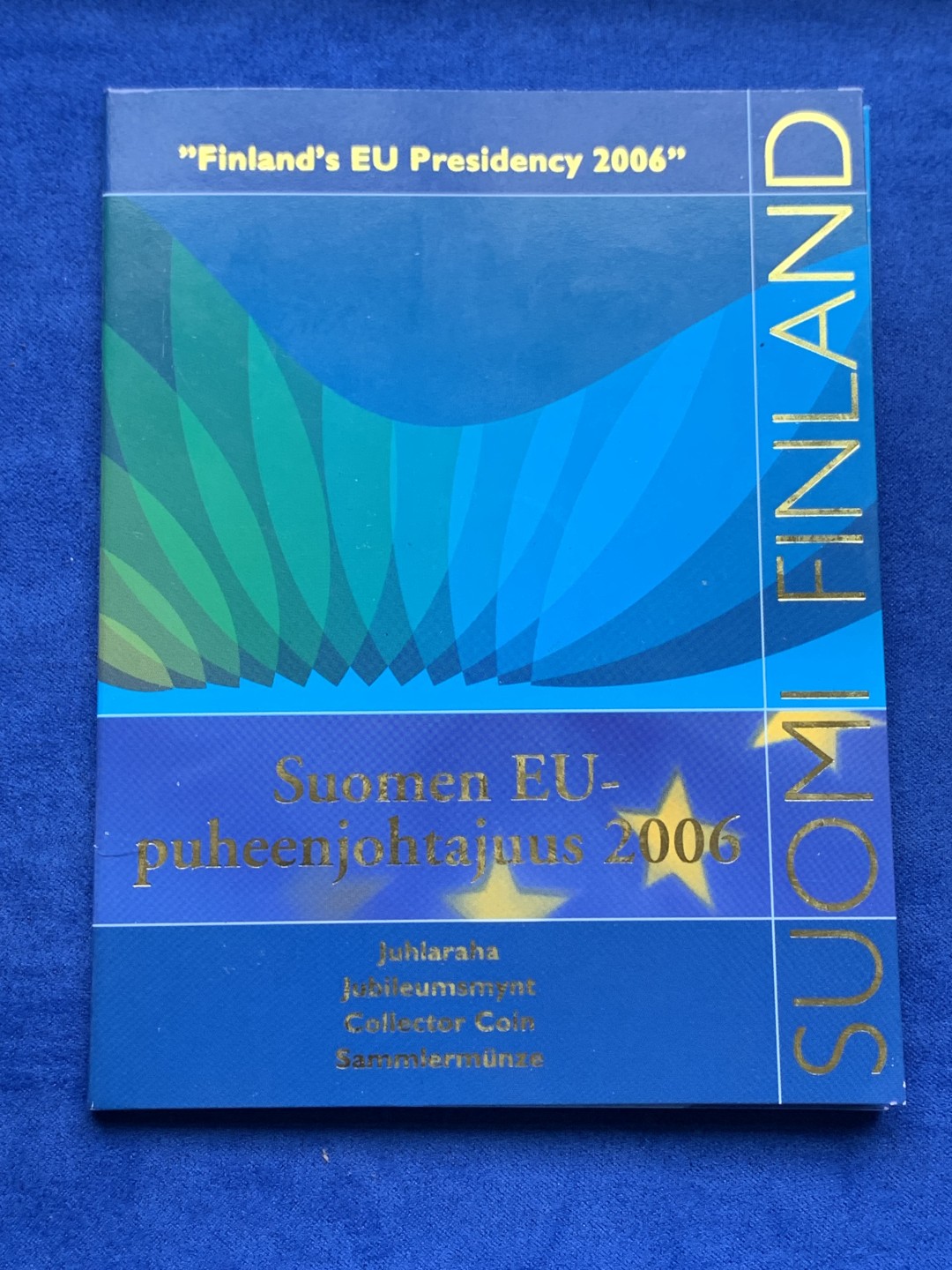 《竞宝斋》第154场-周日，周一，周四 3场 (全场包邮) 芬兰2006年 5欧元双色纪念币 非常稀少