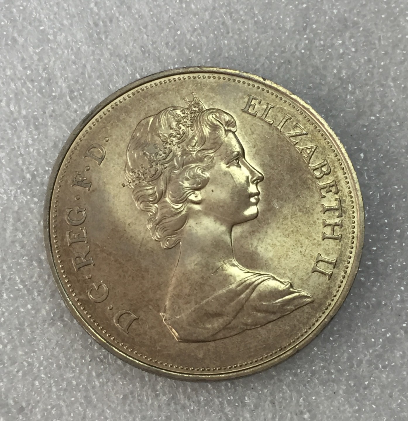 方圆集藏第三期专场 11213-英国1972年伊丽莎白女王同菲利普亲王25周年银婚纪念