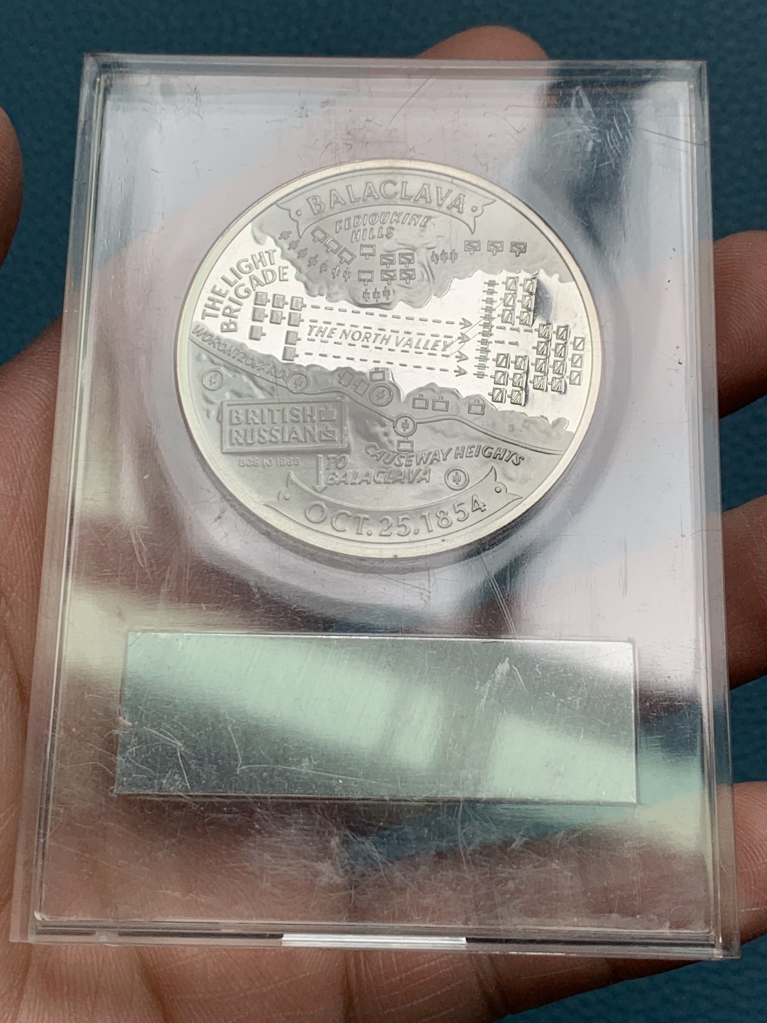 《竞宝斋》第154场-周日，周一，周四 3场 (全场包邮) 美国纯银40克大银章 轻骑兵冲锋