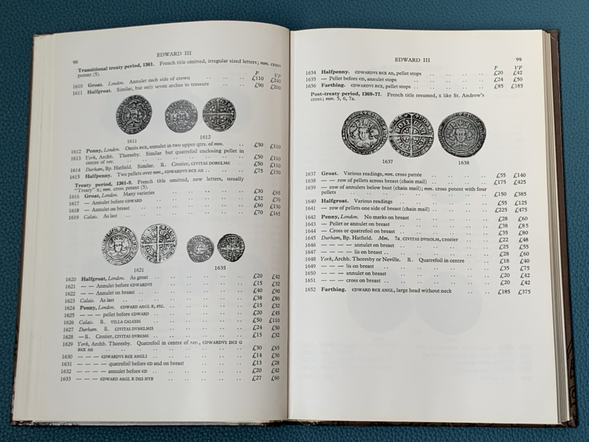 《竞宝斋》第154场-周日，周一，周四 3场 (全场包邮) 英国Seaby《英格兰及联合王国钱币》，1980年版，Spink目录前身，全新品相，文献级古董目录，本身即收藏品