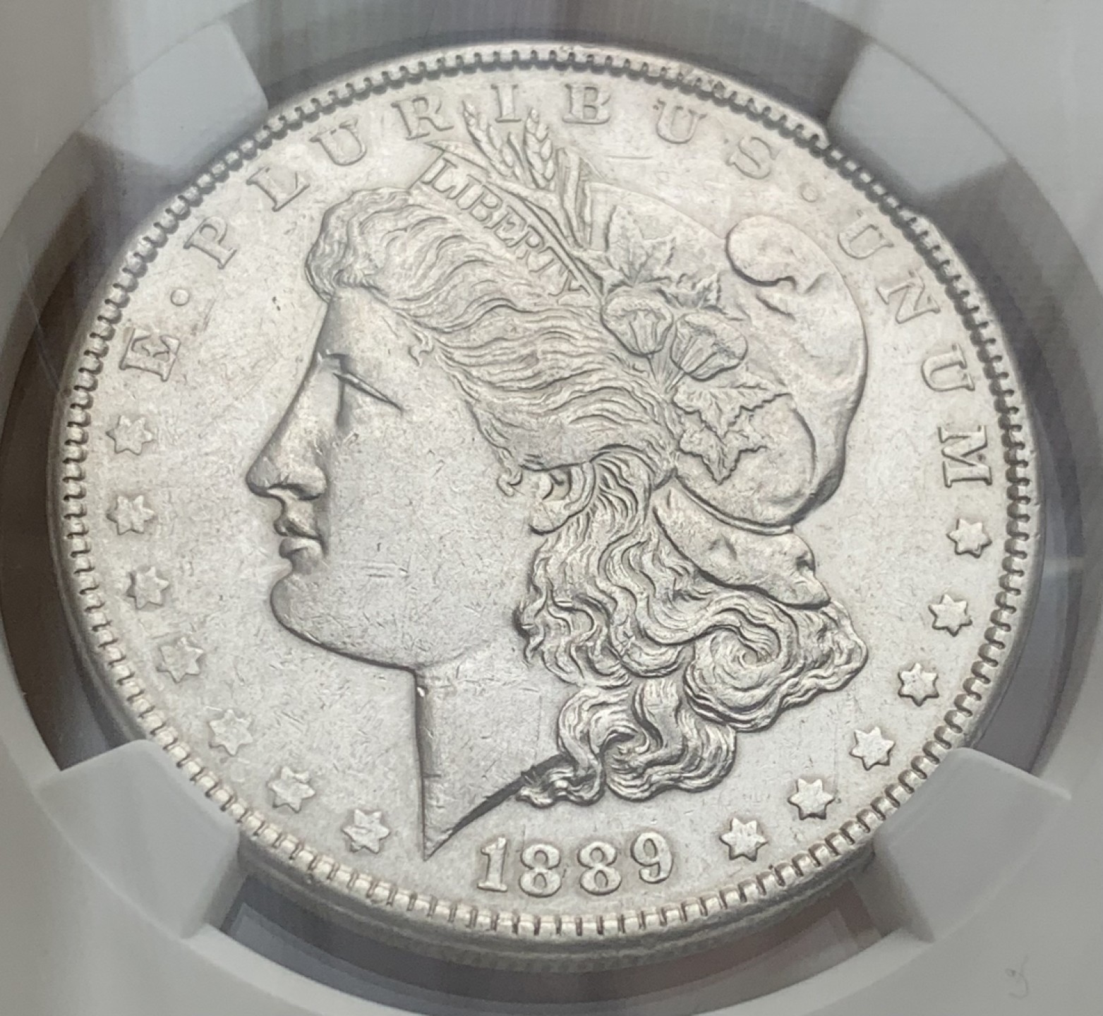 瓶子🏺第87期拍卖会  美国1889年1美元摩根大银币