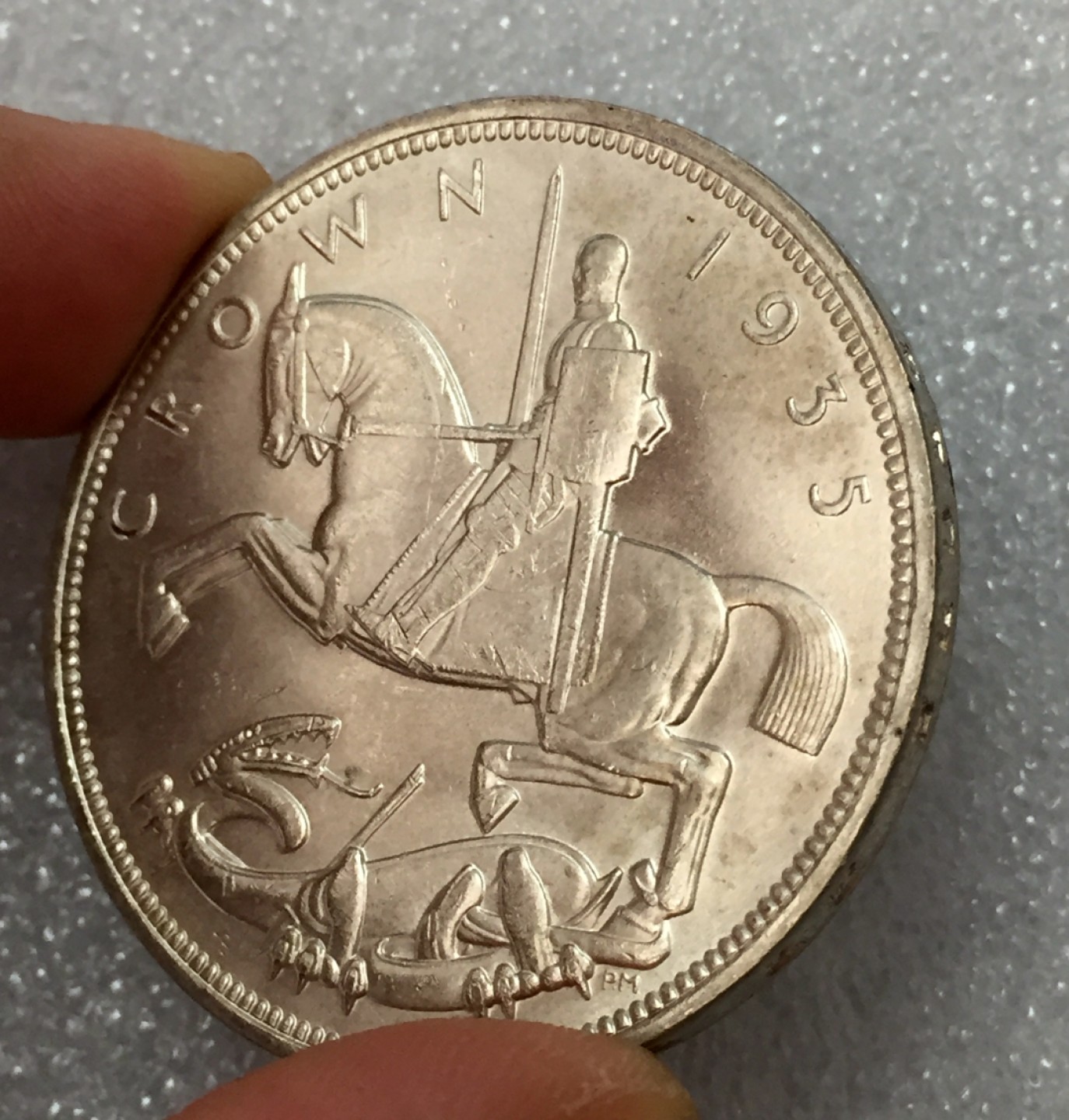 方圆集藏第三期专场 7045-英国1935年乔治五世克朗银币