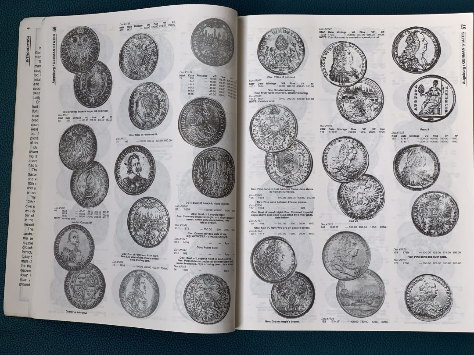《竞宝斋》第154场-周日，周一，周四 3场 (全场包邮) 克劳斯德国硬币目录 经典书籍资料 德系必备资料之一，1064页