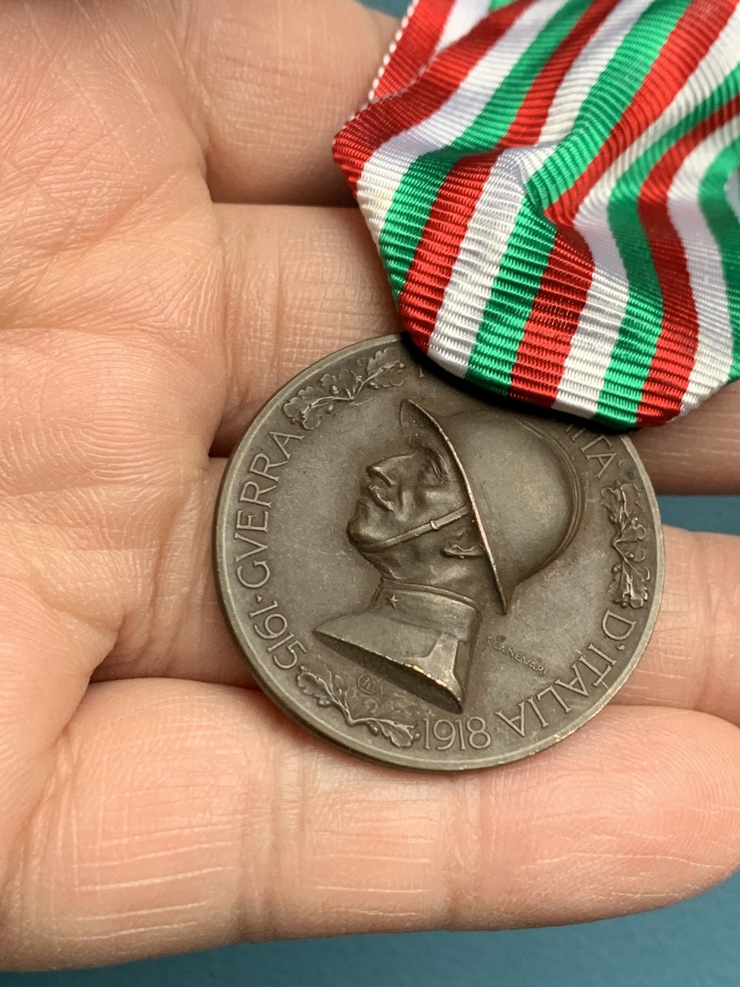 《竞宝斋》第154场-周日，周一，周四 3场 (全场包邮) 意大利1915-18年 意奥战争铜章