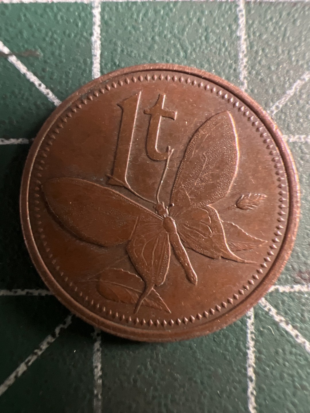 泡泡堂第281期  世界硬币 （无押金，捡漏，全场20包邮，偏远地区除外，接收代拍业务） 巴布亚新几内亚1t