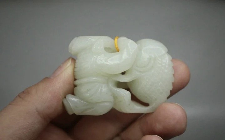 ｜冷门出品｜精选专拍·第叁拾陆场· 和田玉 立体工的苏工的童子手把件 