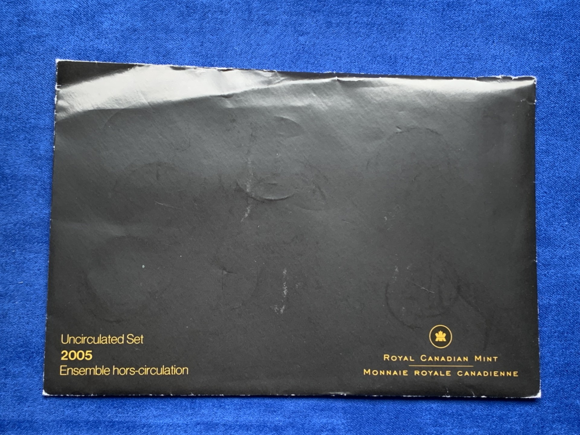 《竞宝斋》第154场-周日，周一，周四 3场 (全场包邮) 加拿大2005年 七枚套 封装套币 带黑色信封套子