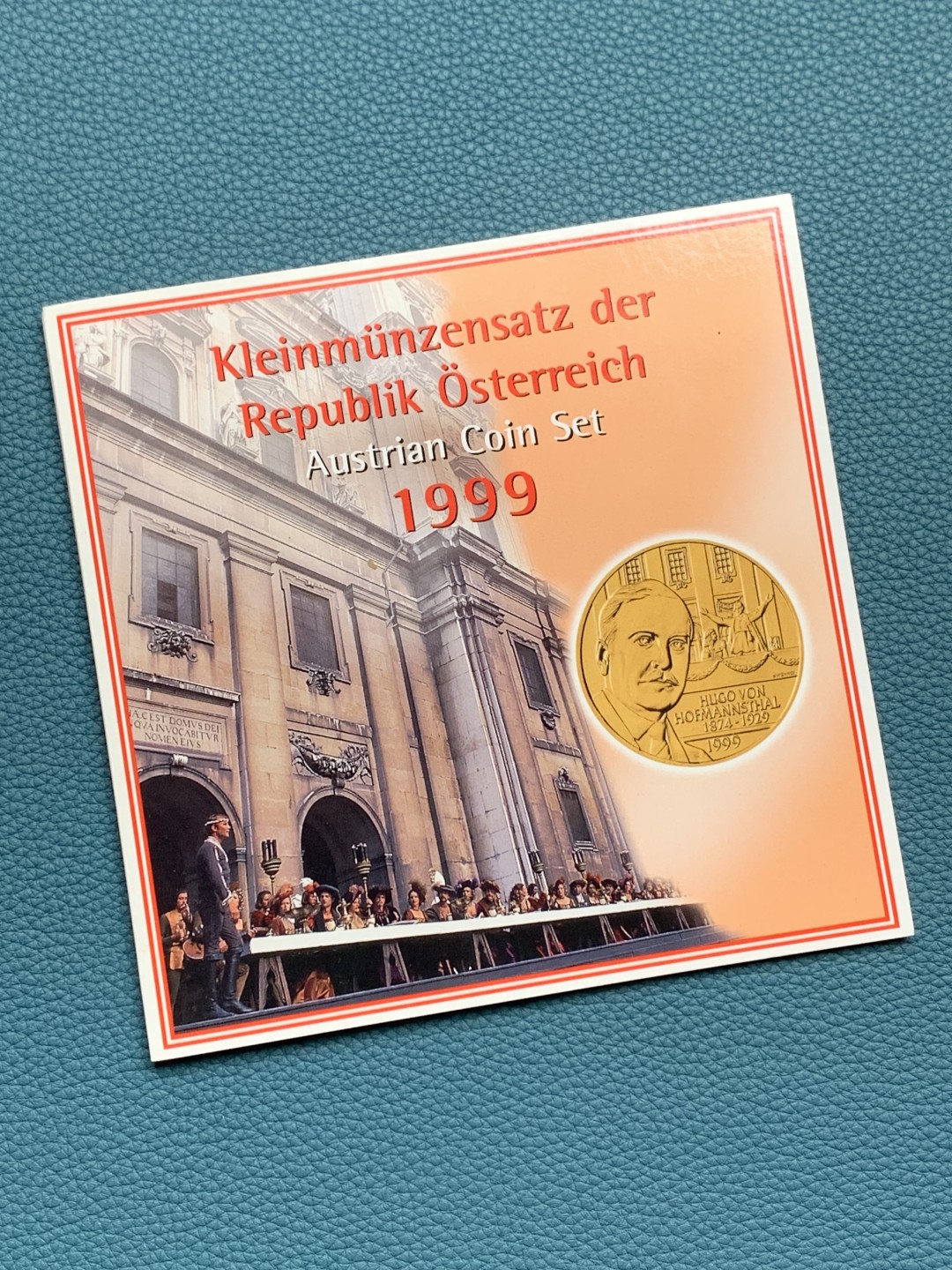 《竞宝斋》第154场-周日，周一，周四 3场 (全场包邮) 奥地利1999年 六枚套不同面值 原厂封装