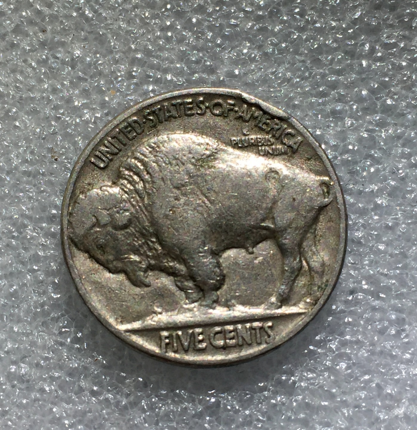 方圆集藏第三期专场 5507-美国1934年印第安野牛5美分镍币