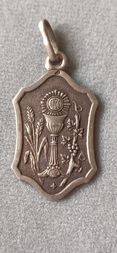 欧洲吊坠专场十一期 - 1907年银吊坠，2.4g野猪头标