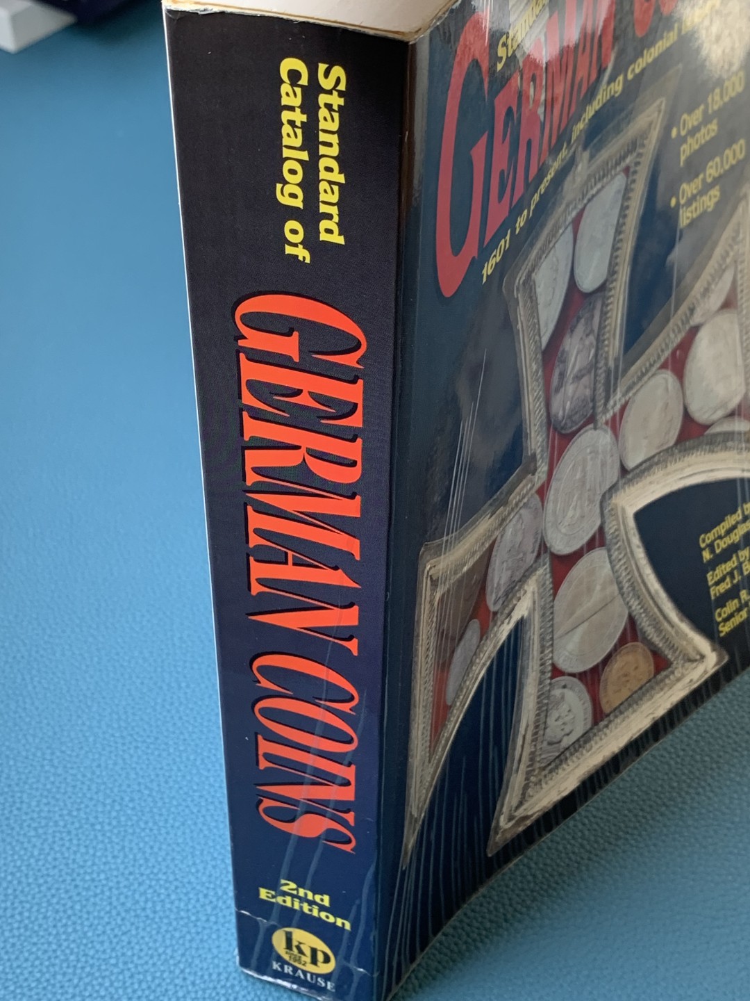 《竞宝斋》第154场-周日，周一，周四 3场 (全场包邮) 克劳斯德国硬币目录 经典书籍资料 德系必备资料之一，1064页