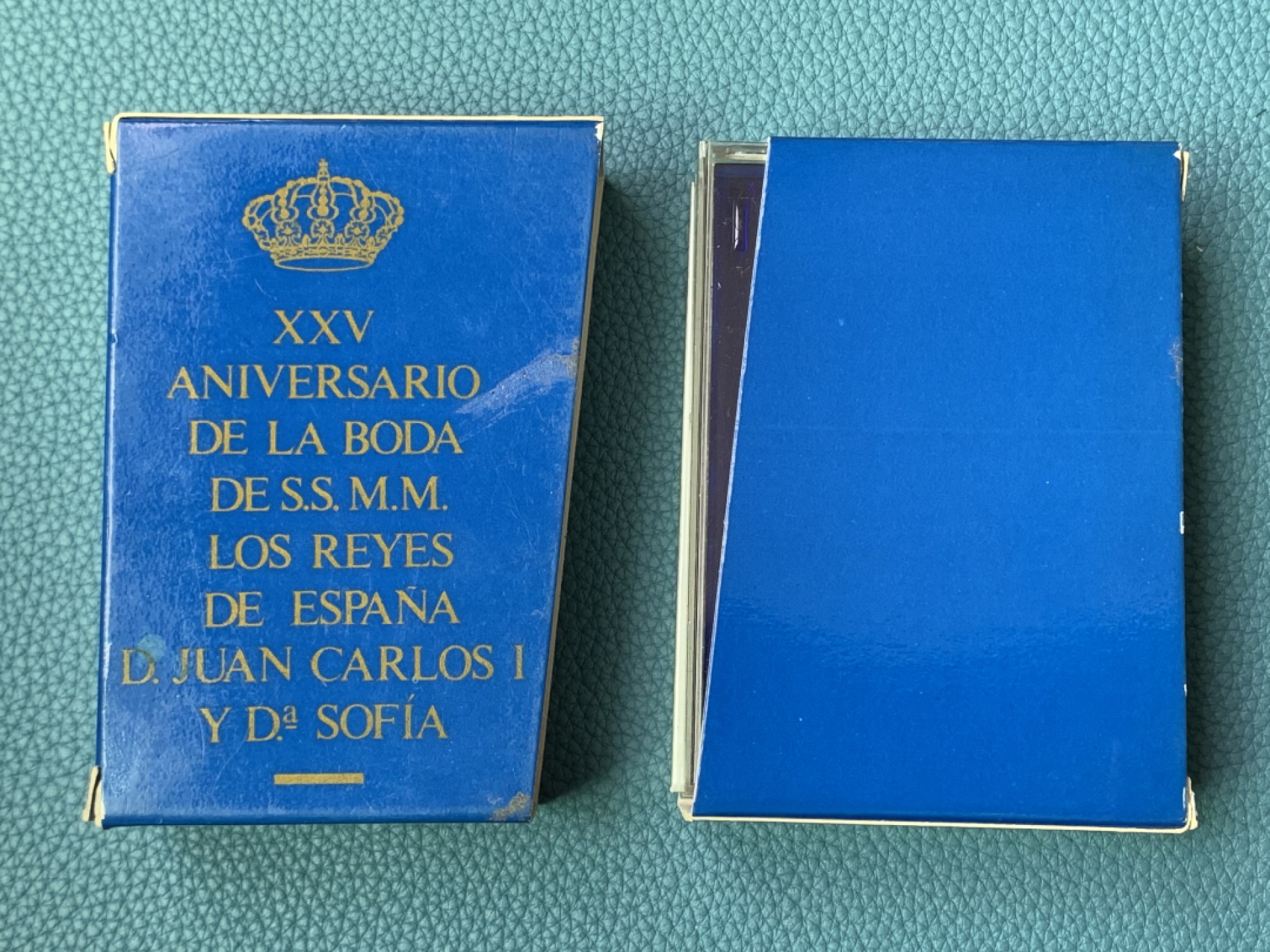 《竞宝斋》第154场-周日，周一，周四 3场 (全场包邮) 西班牙1987年 一组六枚试铸币和章 其中两枚是银制 带证书 原包装很少见