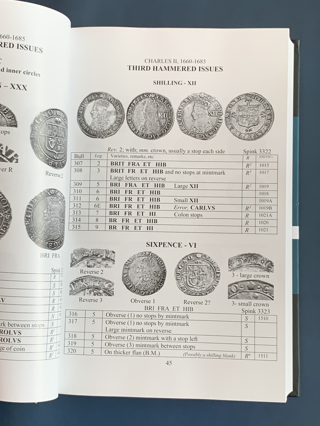 《竞宝斋》第154场-周日，周一，周四 3场 (全场包邮) 2020版精装完美品 英国 ESC 银币目录 1649年以来英国银币大全 英系必备，版别详尽，P与N用的ESC编号即来自于该目录 厚达598页