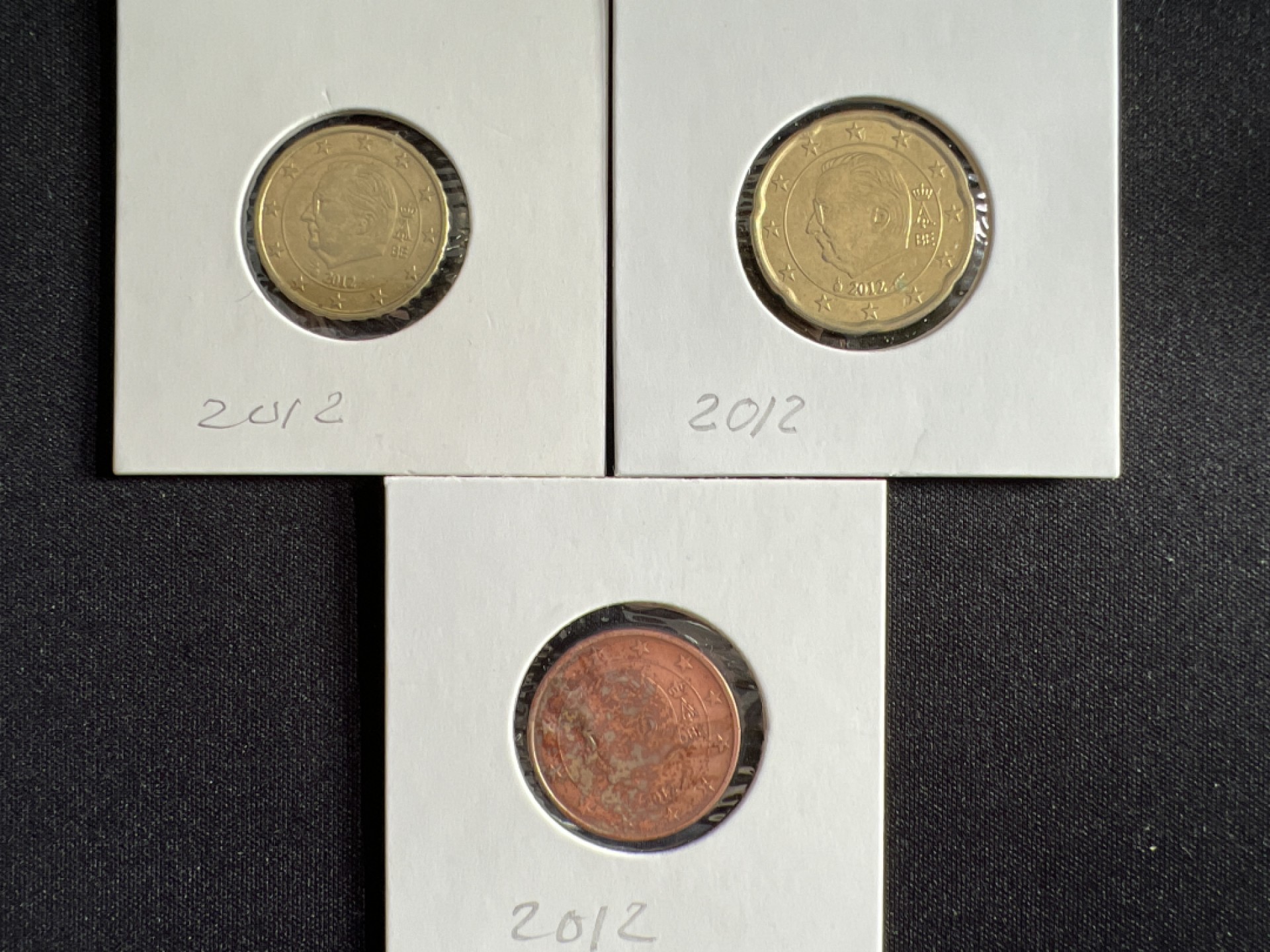 泡泡堂微拍第一 二 六幕硬币捡漏可累计专场👿👿，累计满二十元包邮，接受代拍业务 比利时2012年3枚