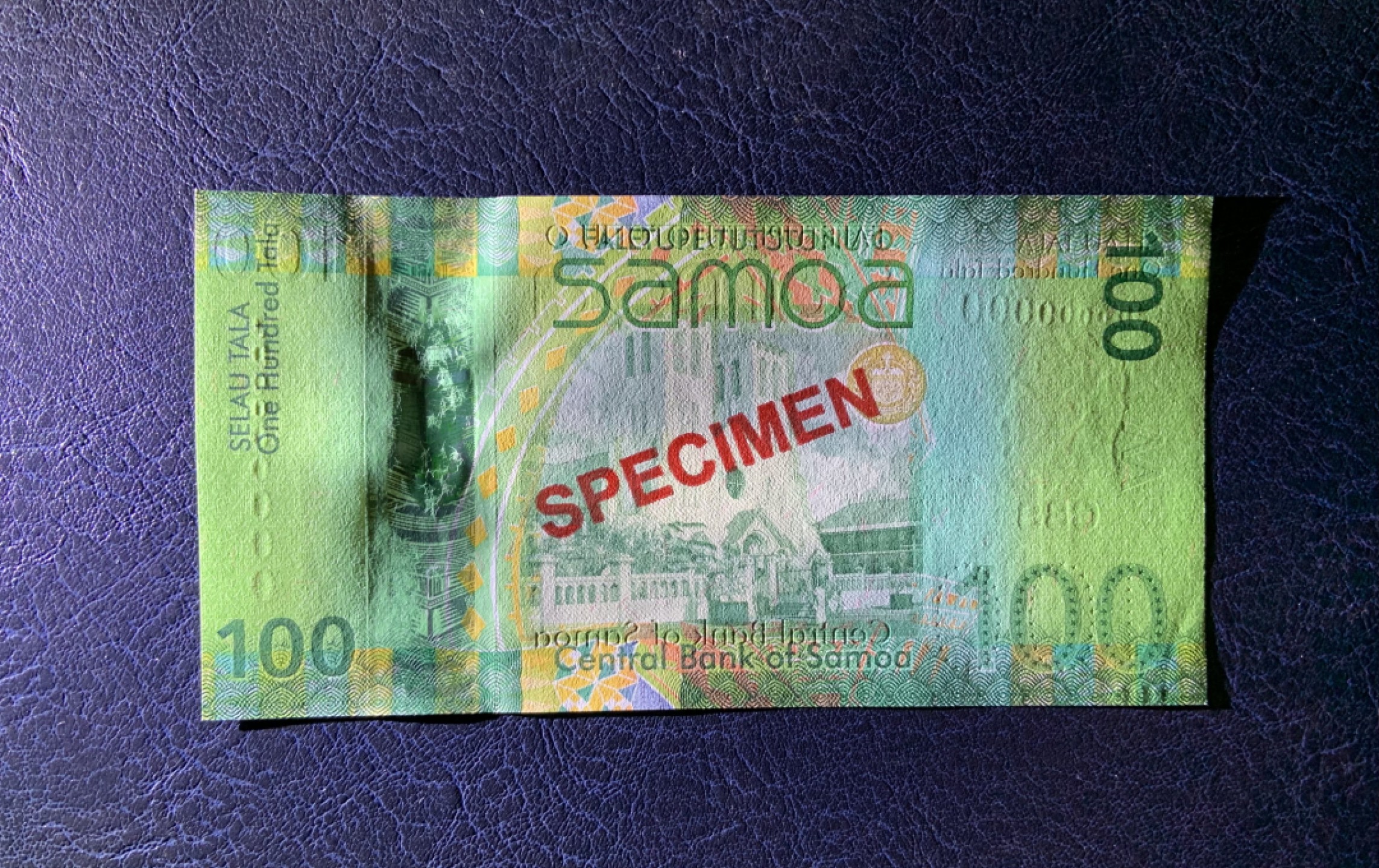 收藏联盟Quantum Auction 第251期拍卖  萨摩亚2012年100塔拉样票 品相UNC