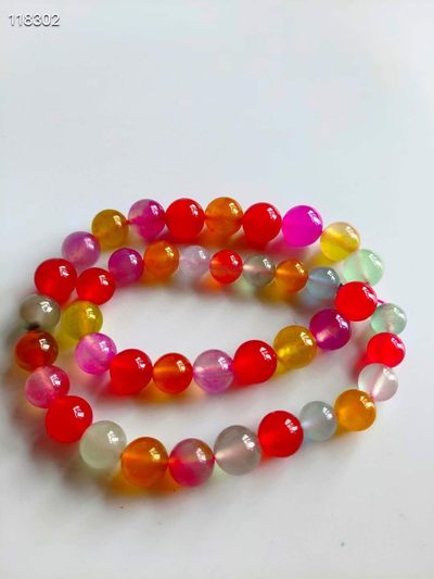 顶级龙石种多彩翡翠塔链，水头超好，超级完美，重171.4克 顶级龙石种多彩翡翠塔链，水头超好，超级完美，重171.4克