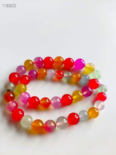 顶级龙石种多彩翡翠塔链，水头超好，超级完美，重171.4克 顶级龙石种多彩翡翠塔链，水头超好，超级完美，重171.4克