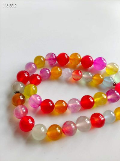 顶级龙石种多彩翡翠塔链，水头超好，超级完美，重171.4克 顶级龙石种多彩翡翠塔链，水头超好，超级完美，重171.4克