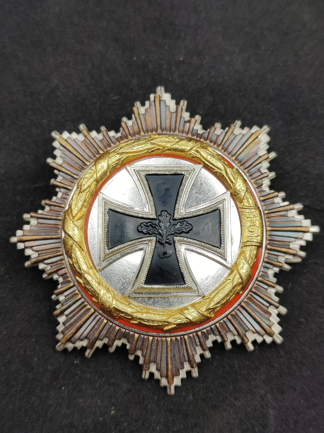 全场0元起拍 第48期 咸鱼国勋章拍卖专场 4月19日（周三）下午6：00开始  金DK 德国57版金级大德意志十字勋章