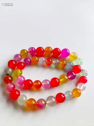 顶级龙石种多彩翡翠塔链，水头超好，超级完美，重171.4克 顶级龙石种多彩翡翠塔链，水头超好，超级完美，重171.4克