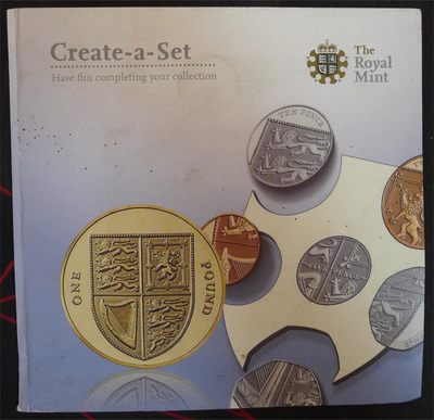 世界钱币章牌书籍专场拍卖第93期 - 英国盾徽硬币套装 7枚