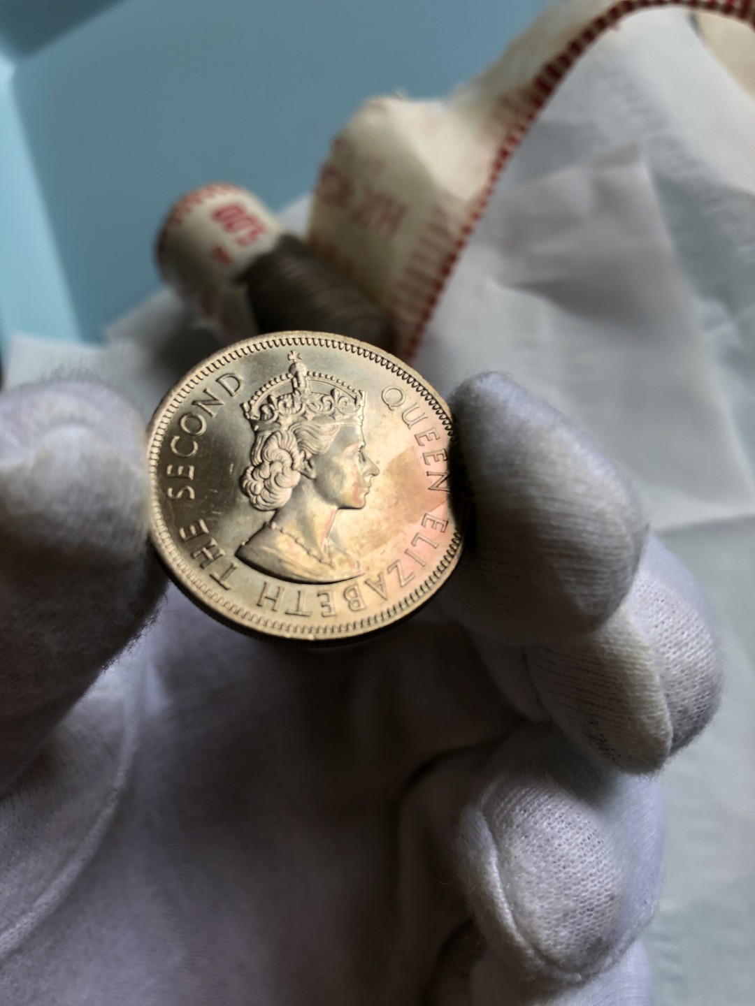 【Valley Gallery Auction】澳门纸币靓号【豹子/狮子/AA/补号】专场 [第一期] 1973香港大壹元，NGC MS64【原卷-卷拆全新送评】（车轮光十足）