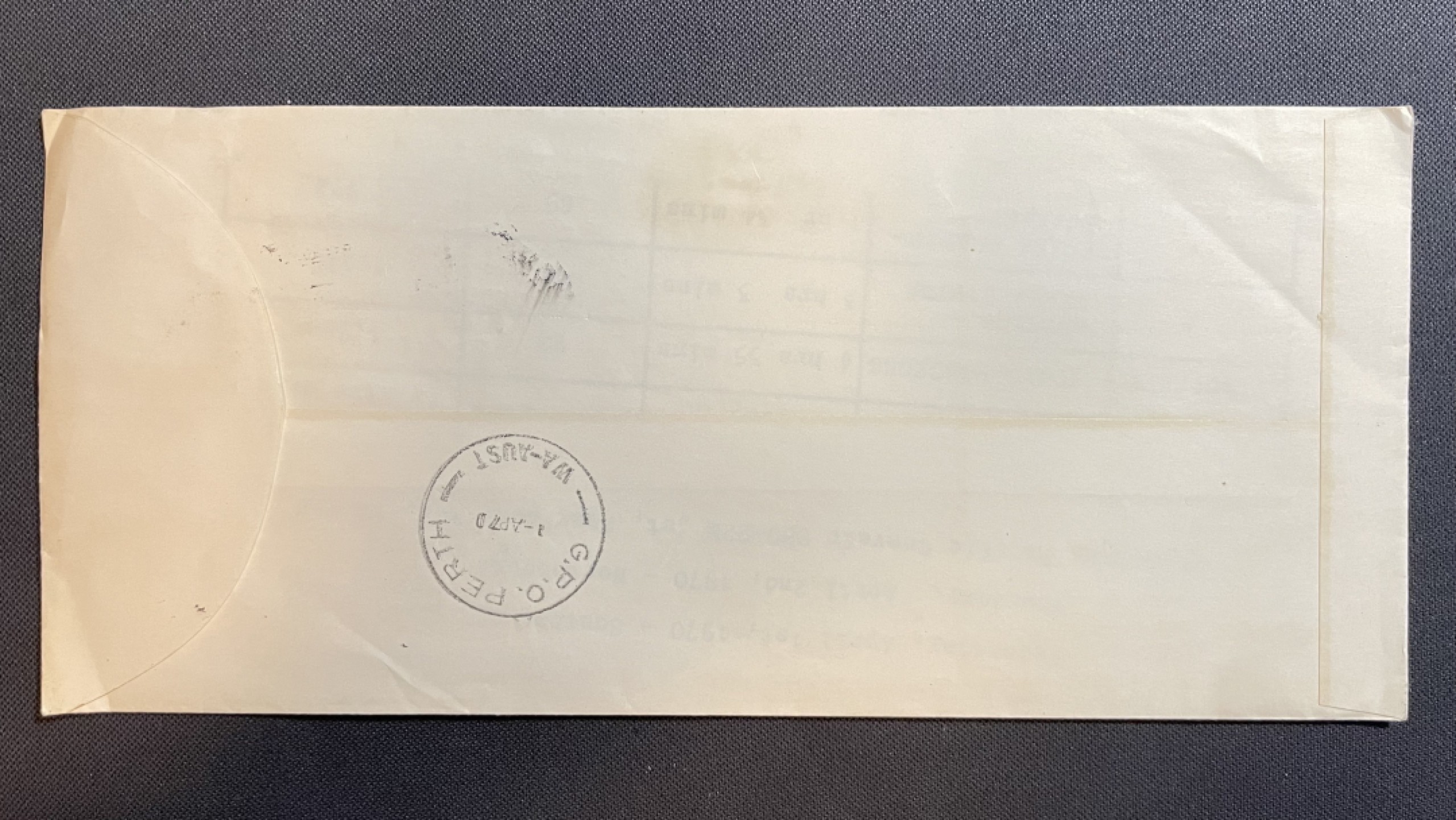 【第39期】莲池国际邮品拍卖 【首航封】1970 香港-珀斯 航线开通纪念 邮路完整 贴全套日本世博会邮票