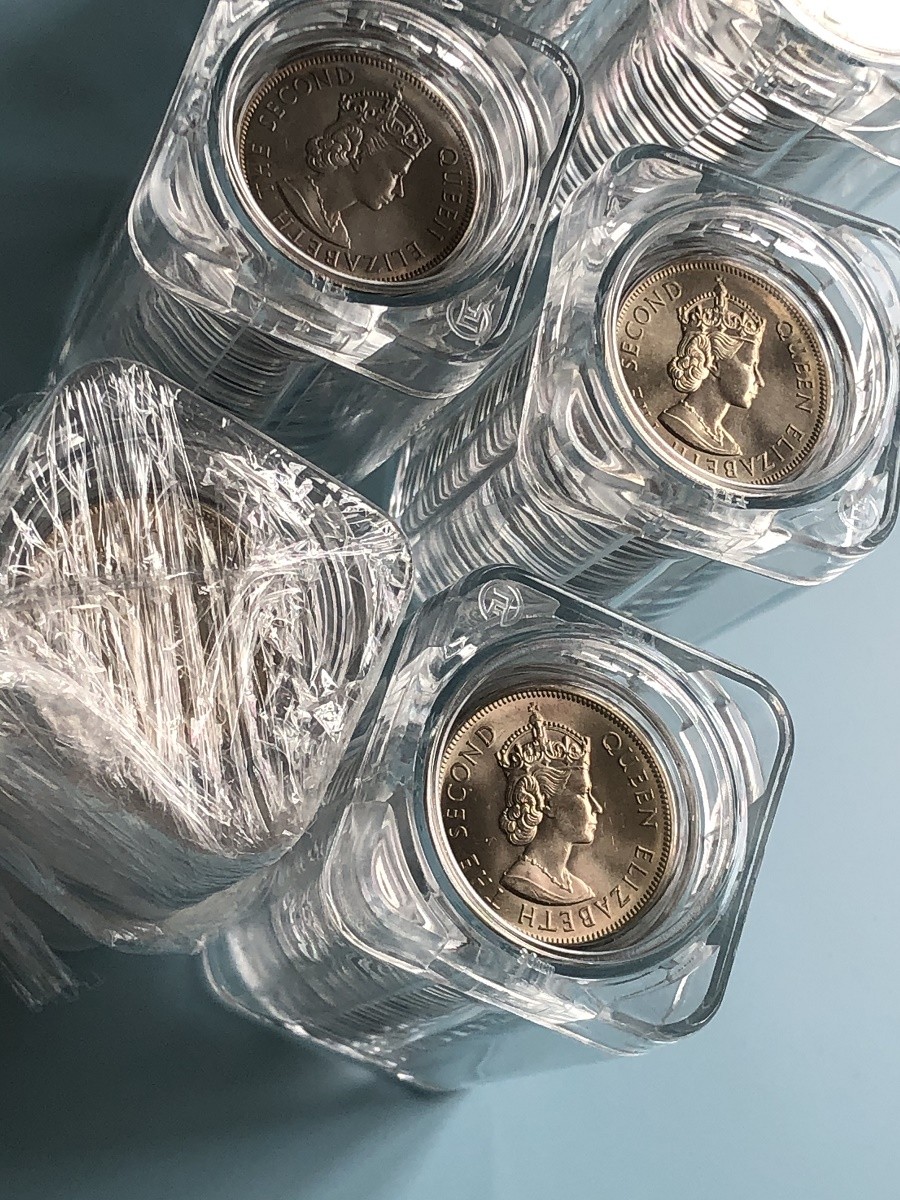 【Valley Gallery Auction】澳门纸币靓号【豹子/狮子/AA/补号】专场 [第一期] 1973香港大壹元，NGC MS64【原卷-卷拆全新送评】（车轮光十足）