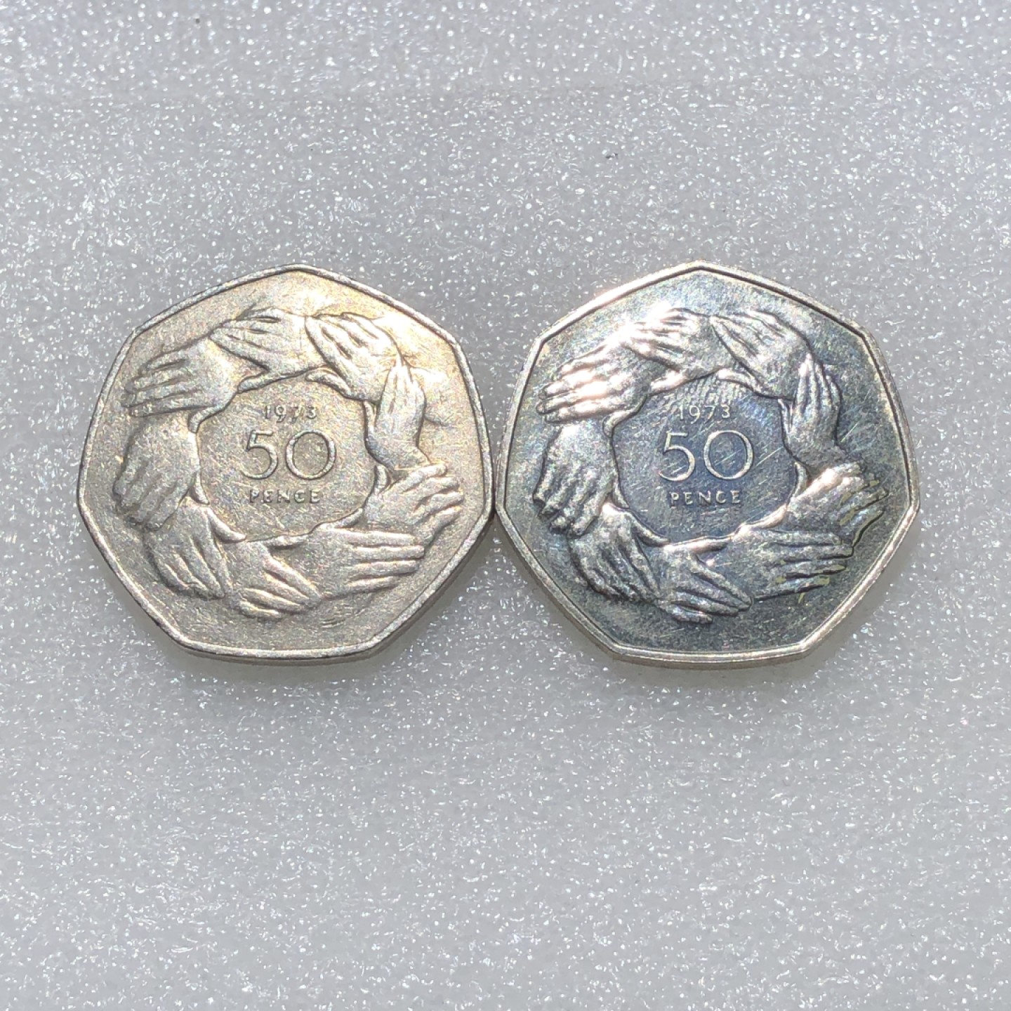 环球钱币第001场 精制普制英国入欧纪念币