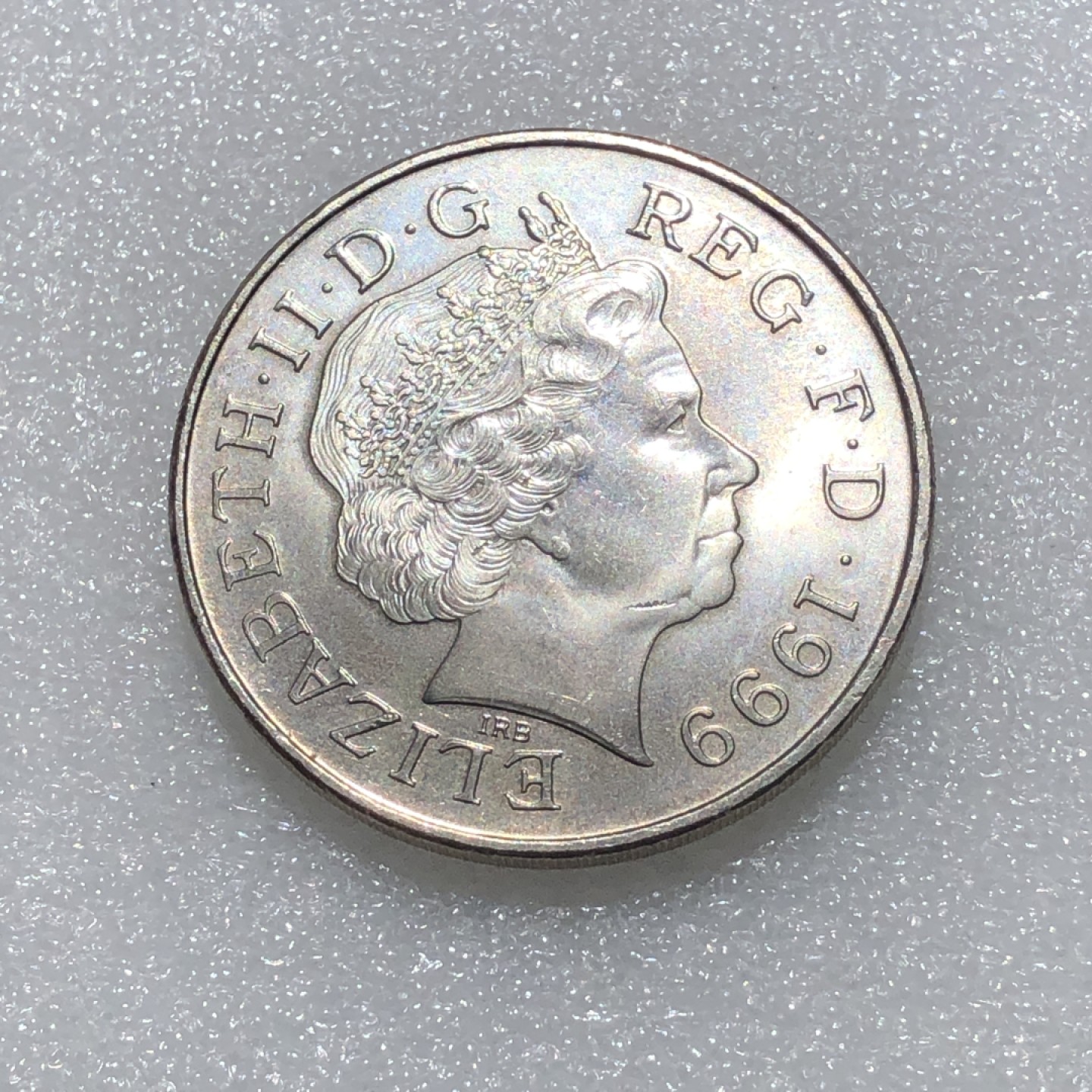 环球钱币第001场 1999年英国戴安娜5镑