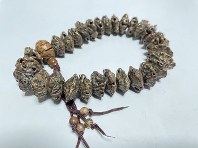鬼脸菩提手串 - 鬼脸菩提手串
