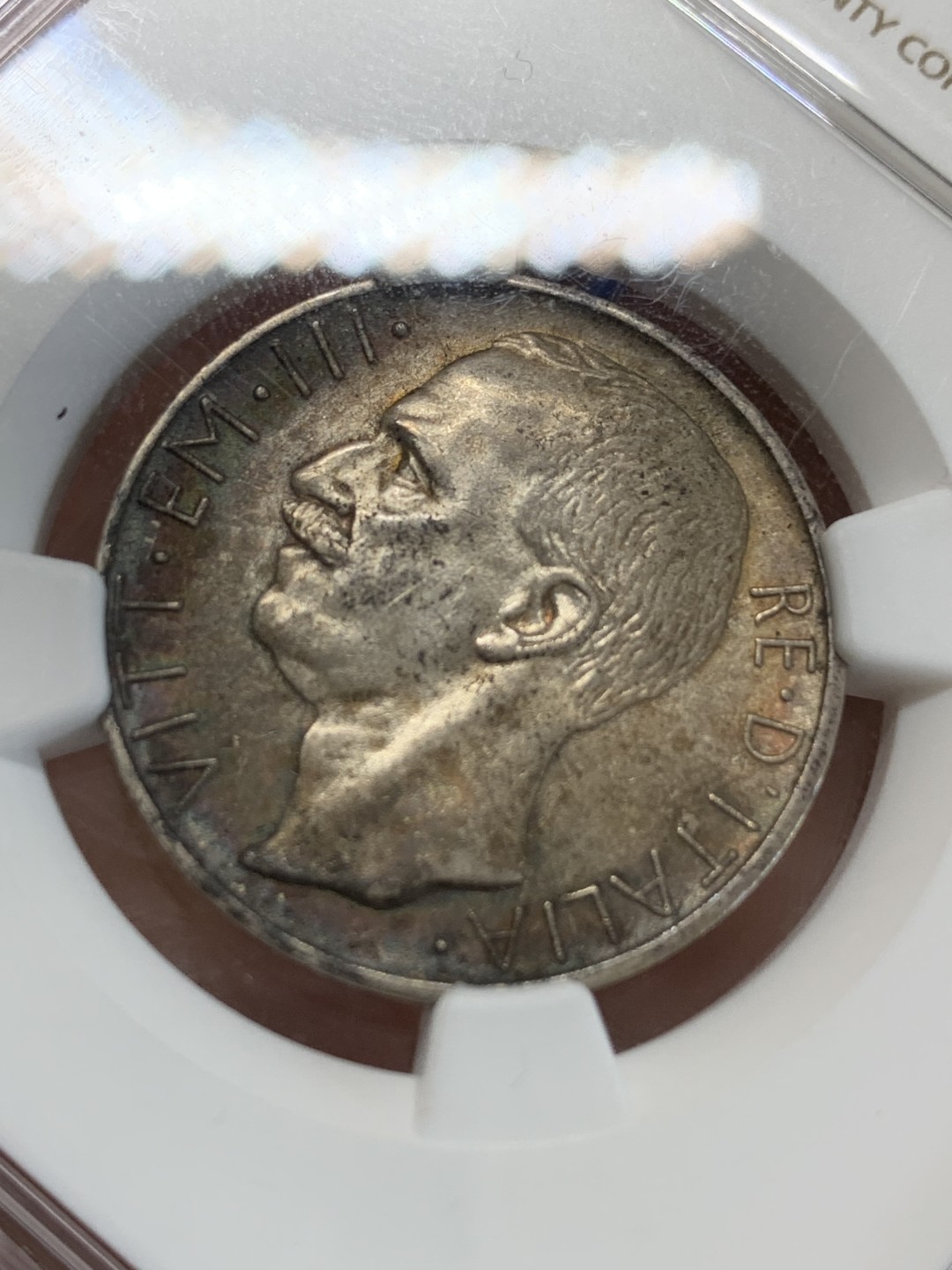 《竞宝斋》三少爷老婆本专场-第156场 (全场包邮) NGC MS62 意大利1927年马车10里拉银币