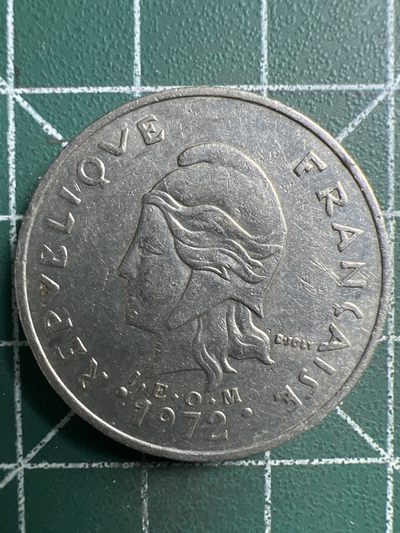 泡泡堂微拍第132幕硬币捡漏可累计专场👿👿，累计满二十元包邮，接受代拍业务 - 法属波里尼西亚20法郎