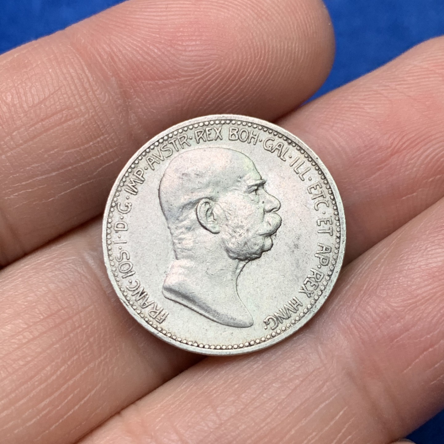 《竞宝斋》三少爷老婆本专场-第156场 (全场包邮) 奥地利1896年、1908年1克朗小银币一对