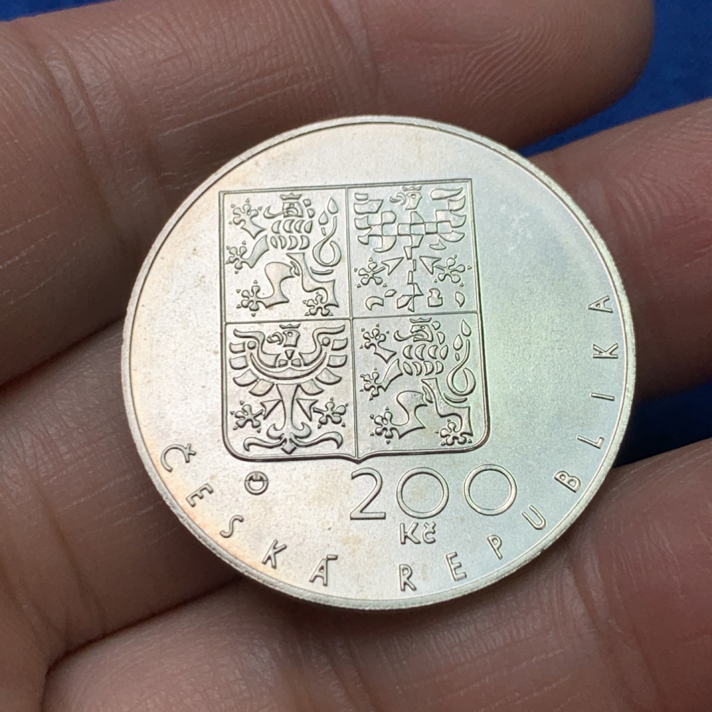 《竞宝斋》三少爷老婆本专场-第156场 (全场包邮) 捷克斯洛伐克1994年200克朗银币