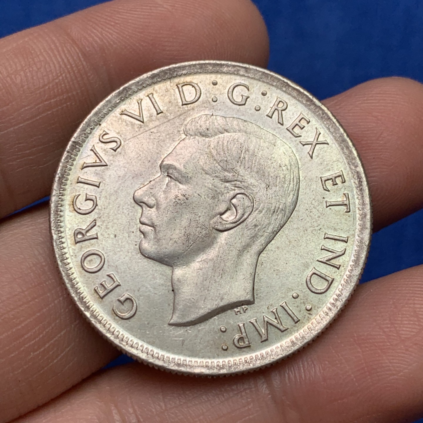 《竞宝斋》三少爷老婆本专场-第156场 (全场包邮) 加拿大1939年皇室访问纪念1元银币