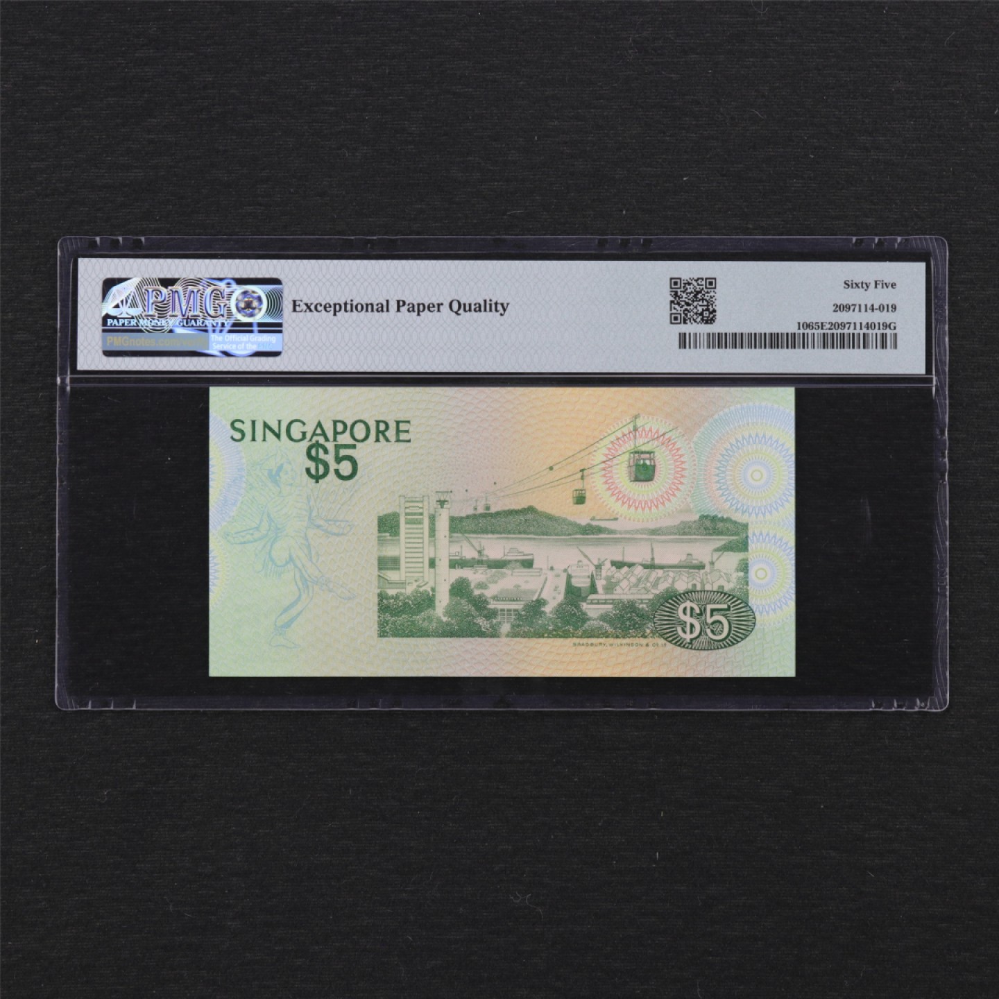 【亘邦集藏】第155期拍卖 1976年 新加坡5Dollars PMG 65EPQ 218547
