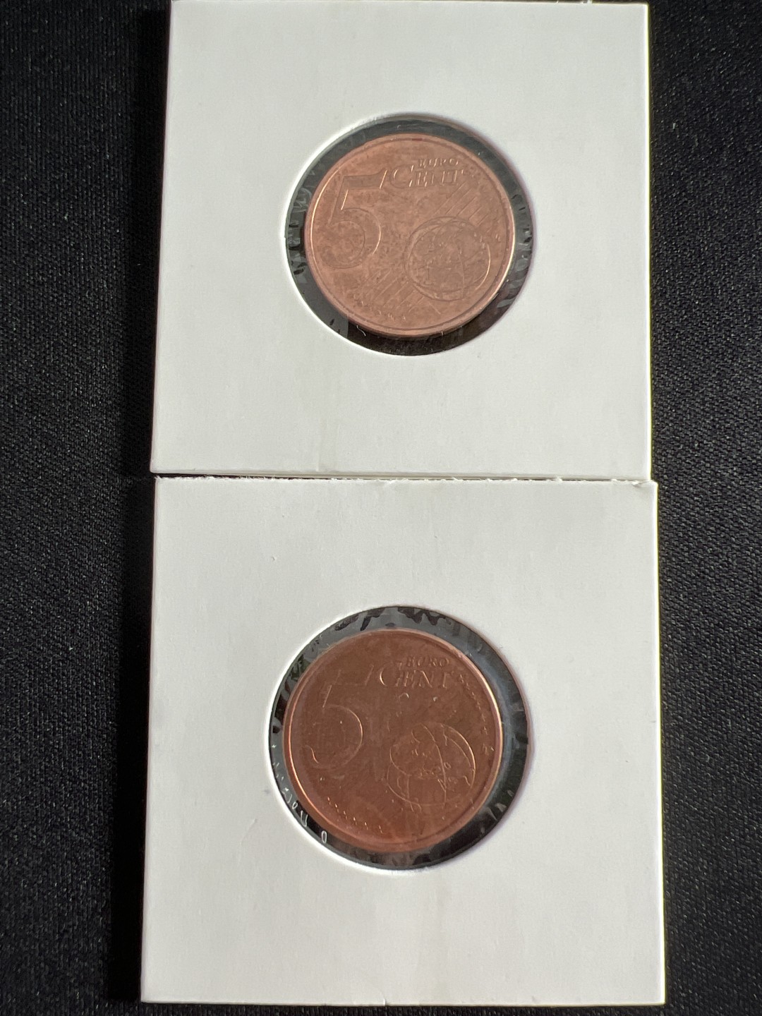 泡泡堂微拍第133幕硬币捡漏可累计专场👿👿，累计满二十元包邮，接受代拍业务 西班牙5欧分两枚
