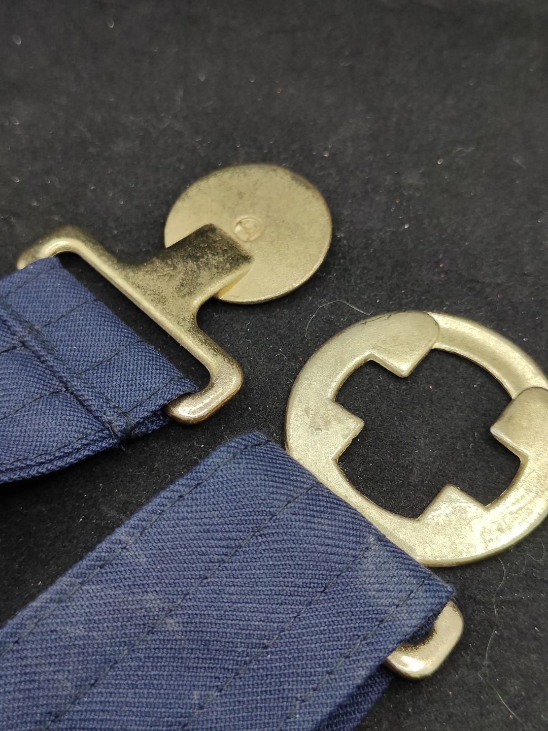 全场0元起拍 第49期 咸鱼国勋章拍卖专场 4月23日（周三）下午6：00开始 日本50年代消防团腰带 长度可调节