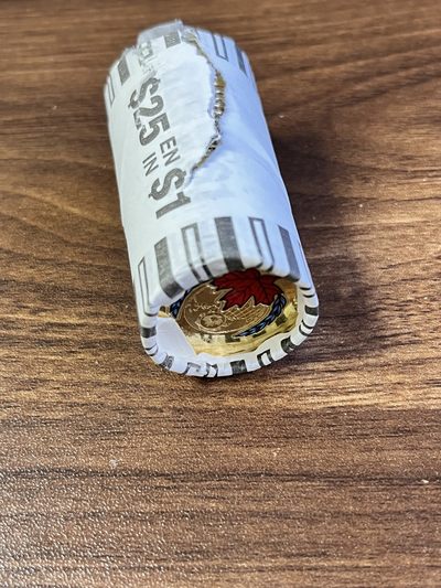 【海寧潮现货】加拿大2020联合国宣章75周年纪念币混装25枚整卷，原价699，外卷纸有破损
